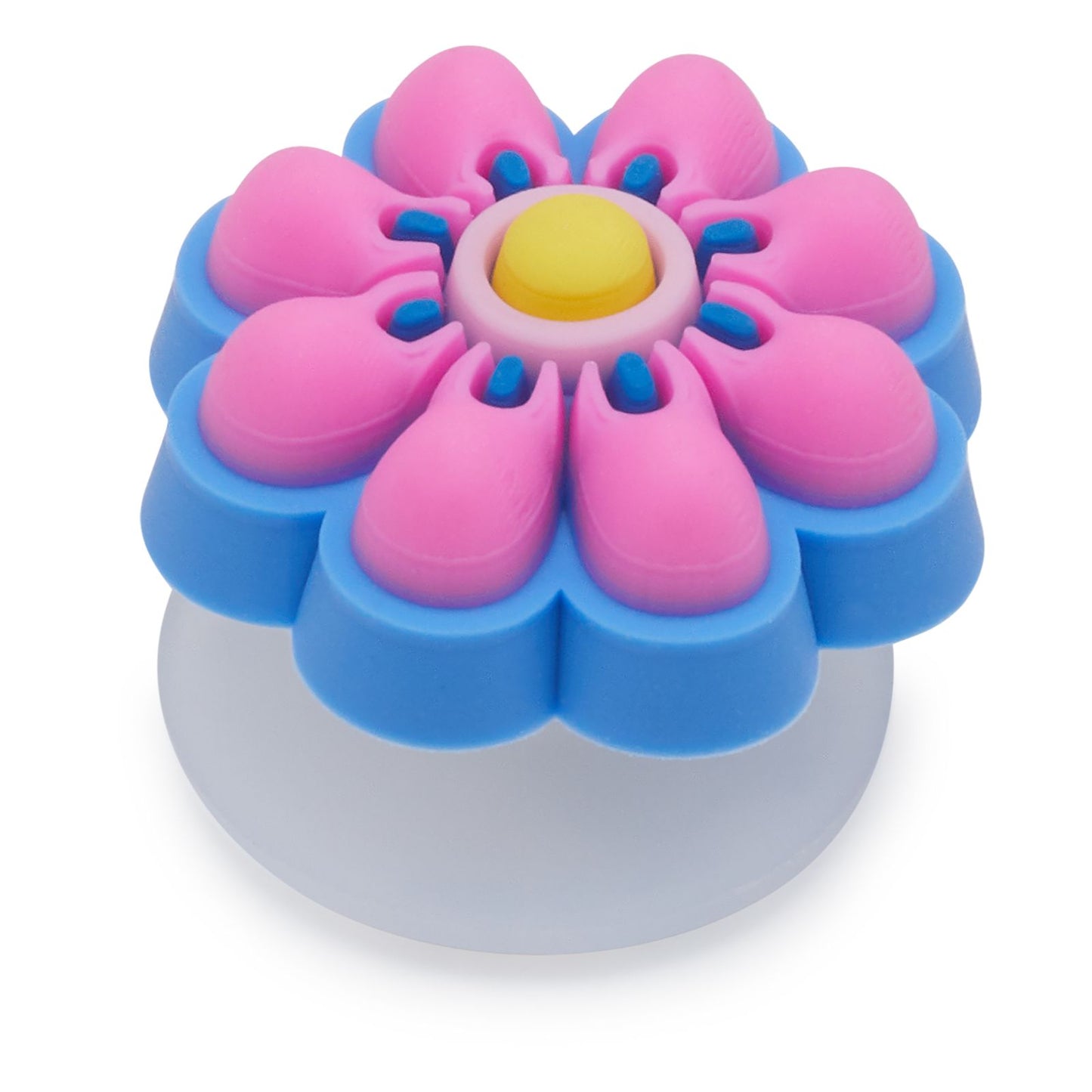 Tiny Pink And Yellow Flower Unisex Multi Jibbitz