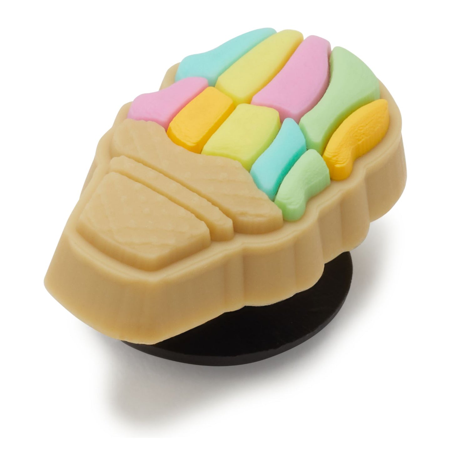 Rainbow Ice Cream Cone Unisex Multi Jibbitz