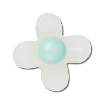 Jibbitz Iridescent Flower With Blue Unisex Multi