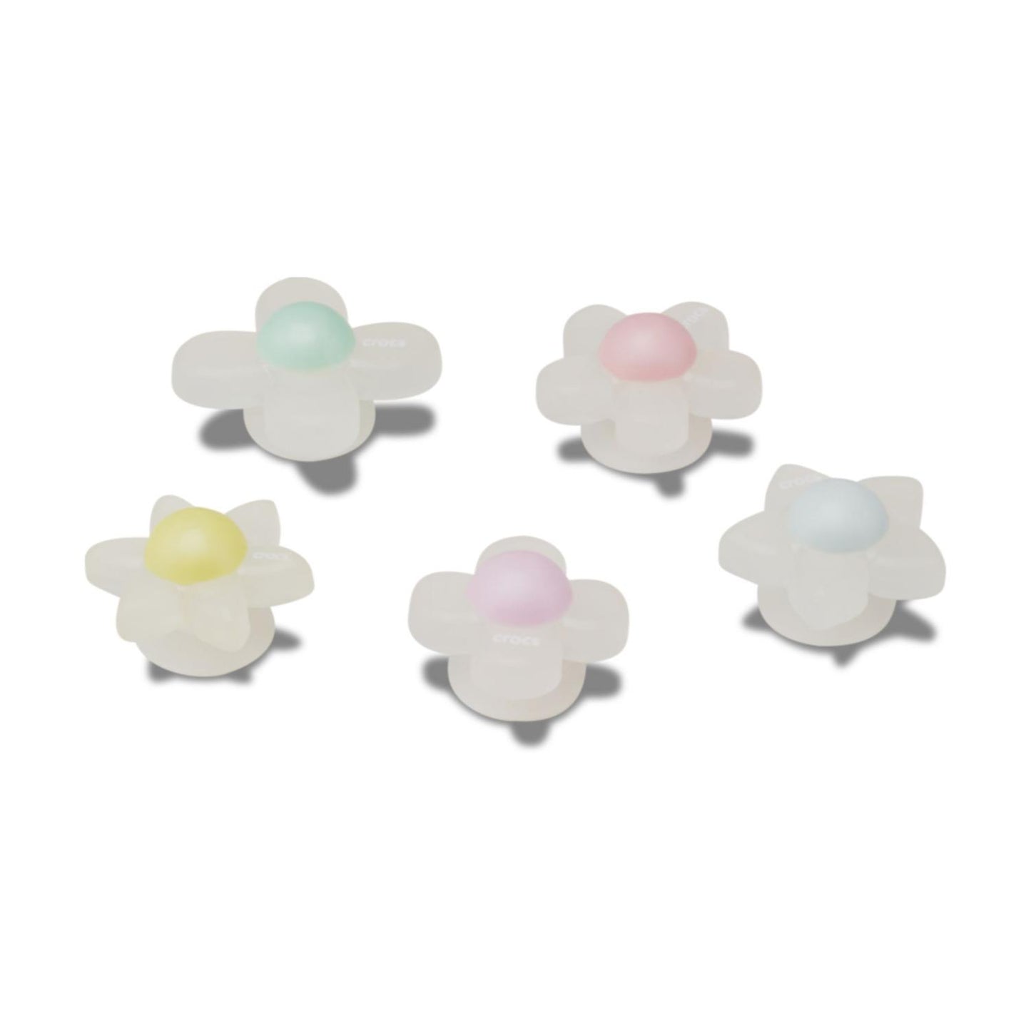 Iridescent Flowers 5 Pack Jibbitz