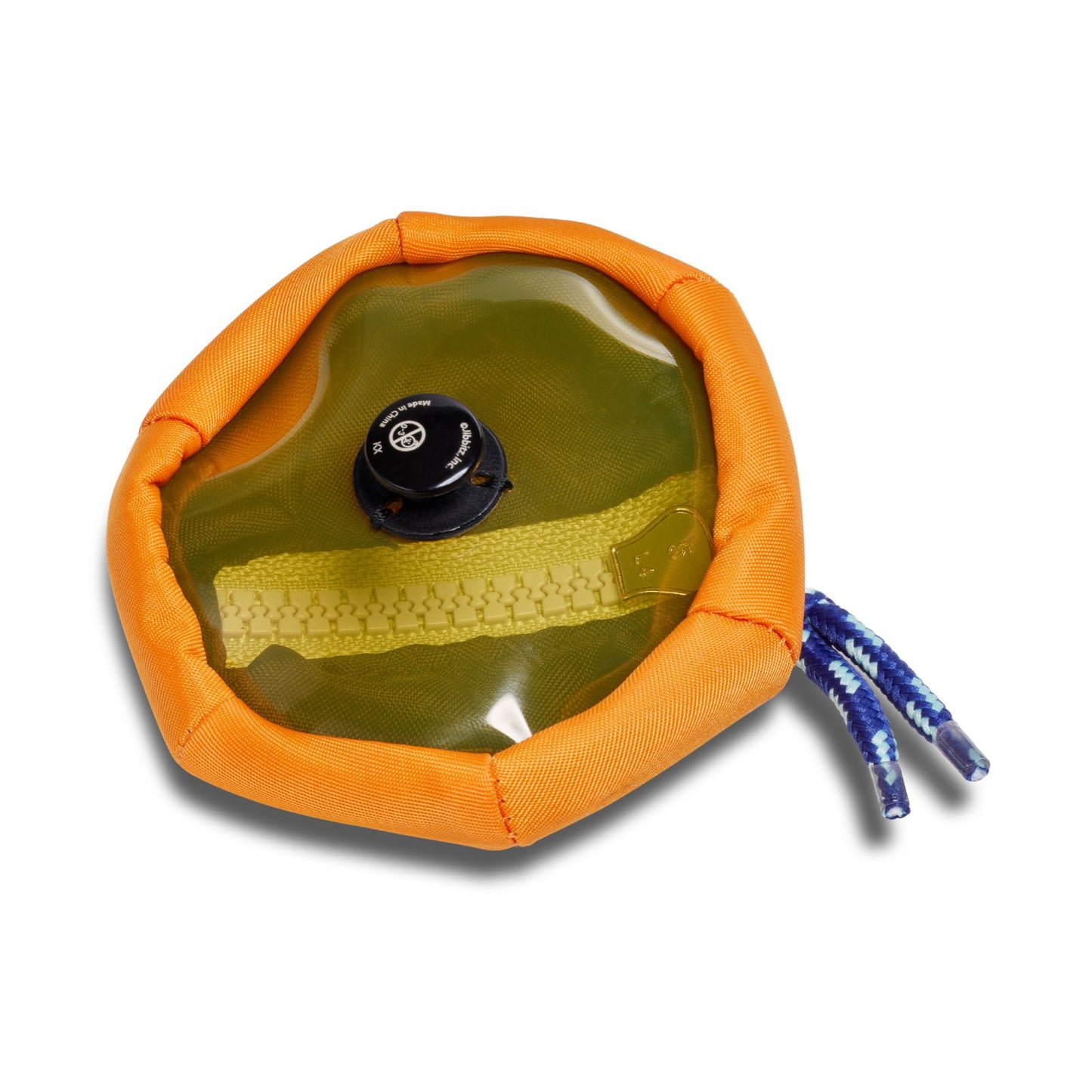 Orange Pouch Unisex Multi Jibbitz