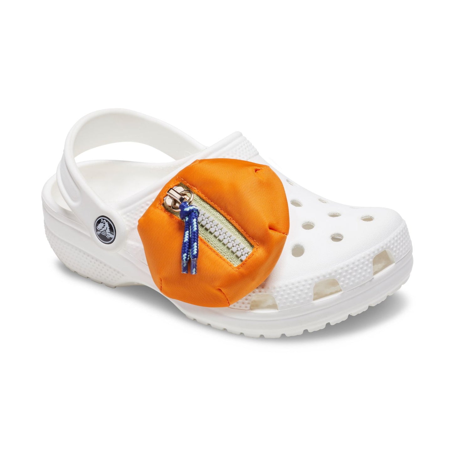 Orange Pouch Unisex Multi Jibbitz