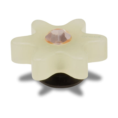Jibbitz Tan Flower With Gem Unisex Multi
