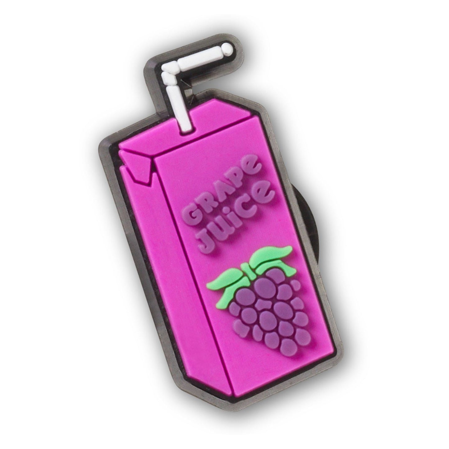 Grape Juice Box Unisex Multi Jibbitz