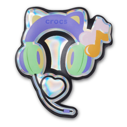 Holographic Headphones Unisex Multi Jibbitz