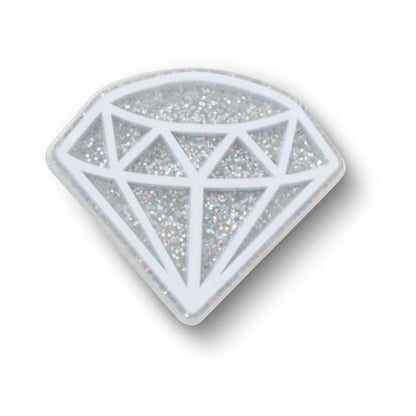 Blue Glitter Diamond Unisex Multi Jibbitz