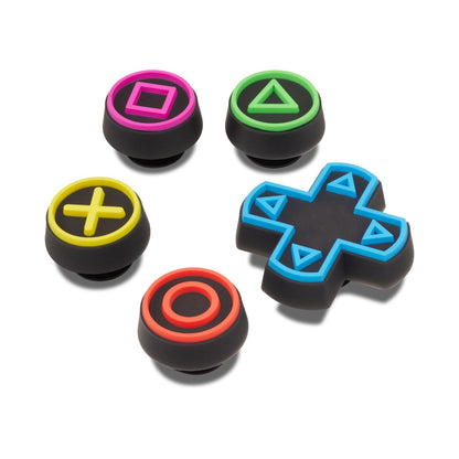 Game Controller 5 Pack Unisex Multi Jibbitz