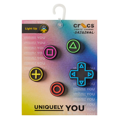 Game Controller 5 Pack Unisex Multi Jibbitz