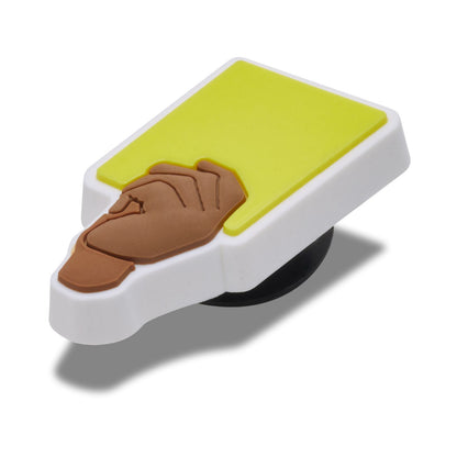 Soccer Yellow Card Unisex Multi Jibbitz