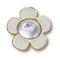 Jibbitz Tiny White Flower Unisex Multi