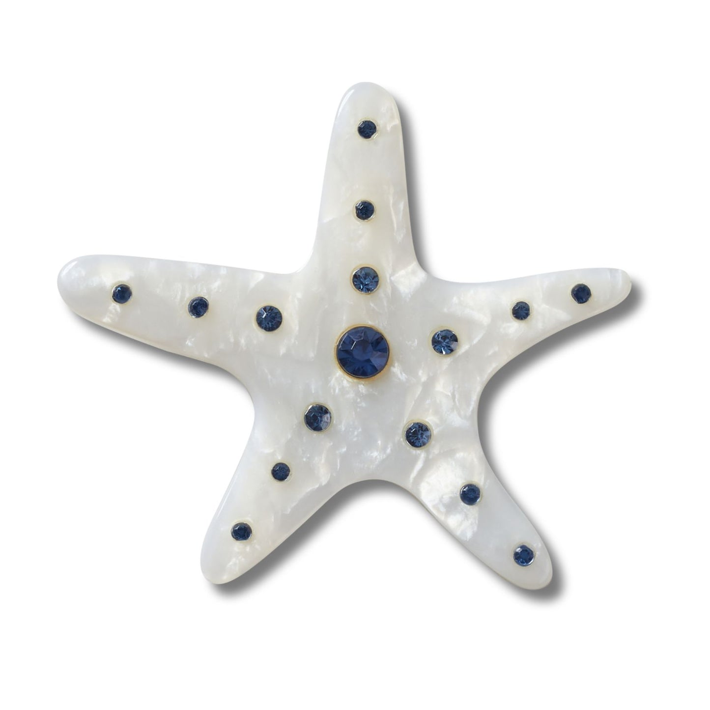 Silver Starfish Unisex Multi Jibbitz