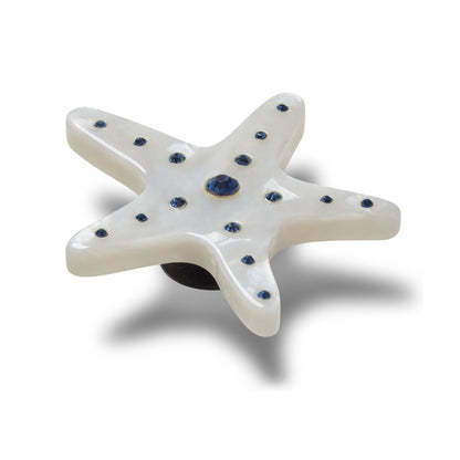 Silver Starfish Unisex Multi Jibbitz