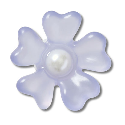 Lavender Matte Pearl Flower Unisex Multi Jibbitz