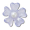 Lavender Matte Pearl Flower Unisex Multi Jibbitz