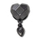 Punk Gunmetal Heart Unisex Multi Jibbitz