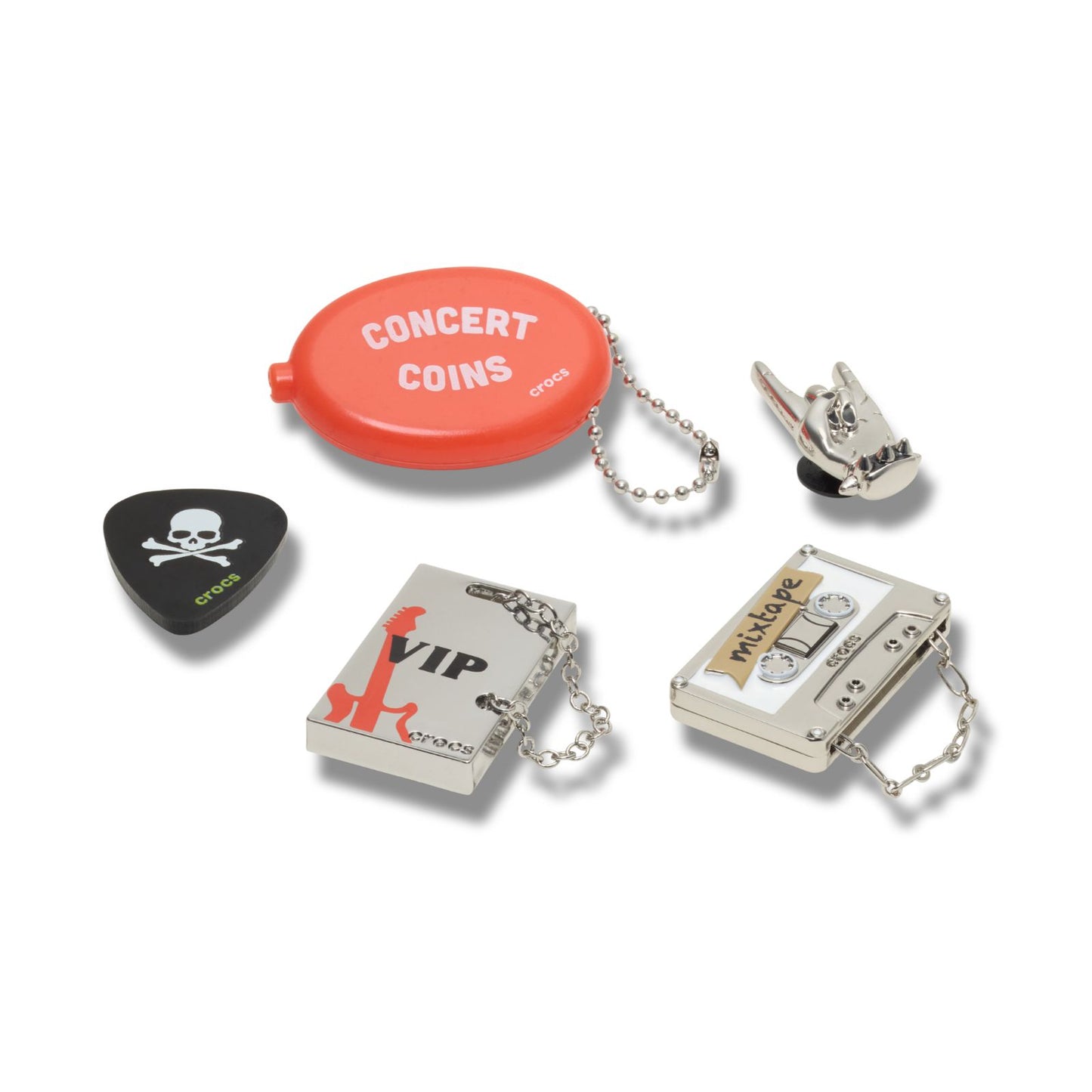 Band Vibes 5 Pack Unisex Multi Jibbitz