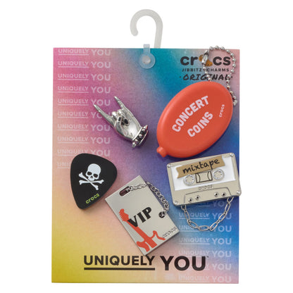 Band Vibes 5 Pack Unisex Multi Jibbitz