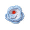 Light Blue Crochet Floral Unisex Multi Jibbitz