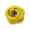 Yellow Crochet Floral Unisex Multi Jibbitz