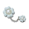 Meta Double Daisy Mini Chain Unisex Multi Jibbitz
