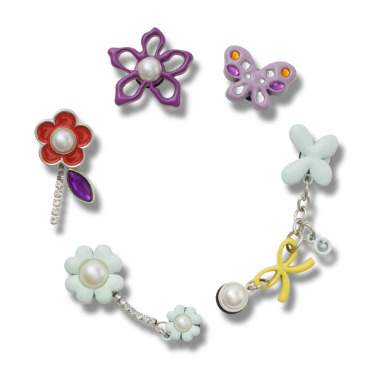 Meta Mix 5 Pack Unisex Multi Jibbitz