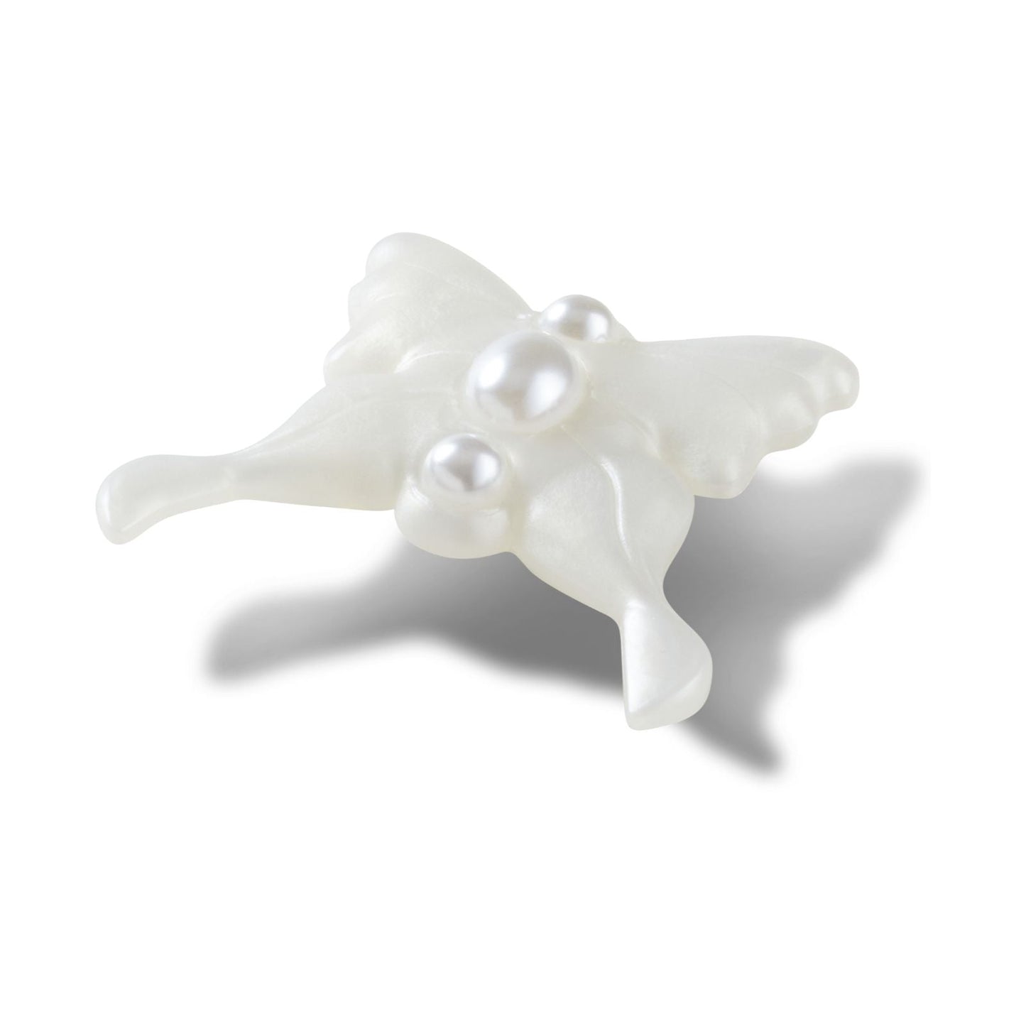 Meta Jelly White Butterfly Unisex Multi Jibbitz