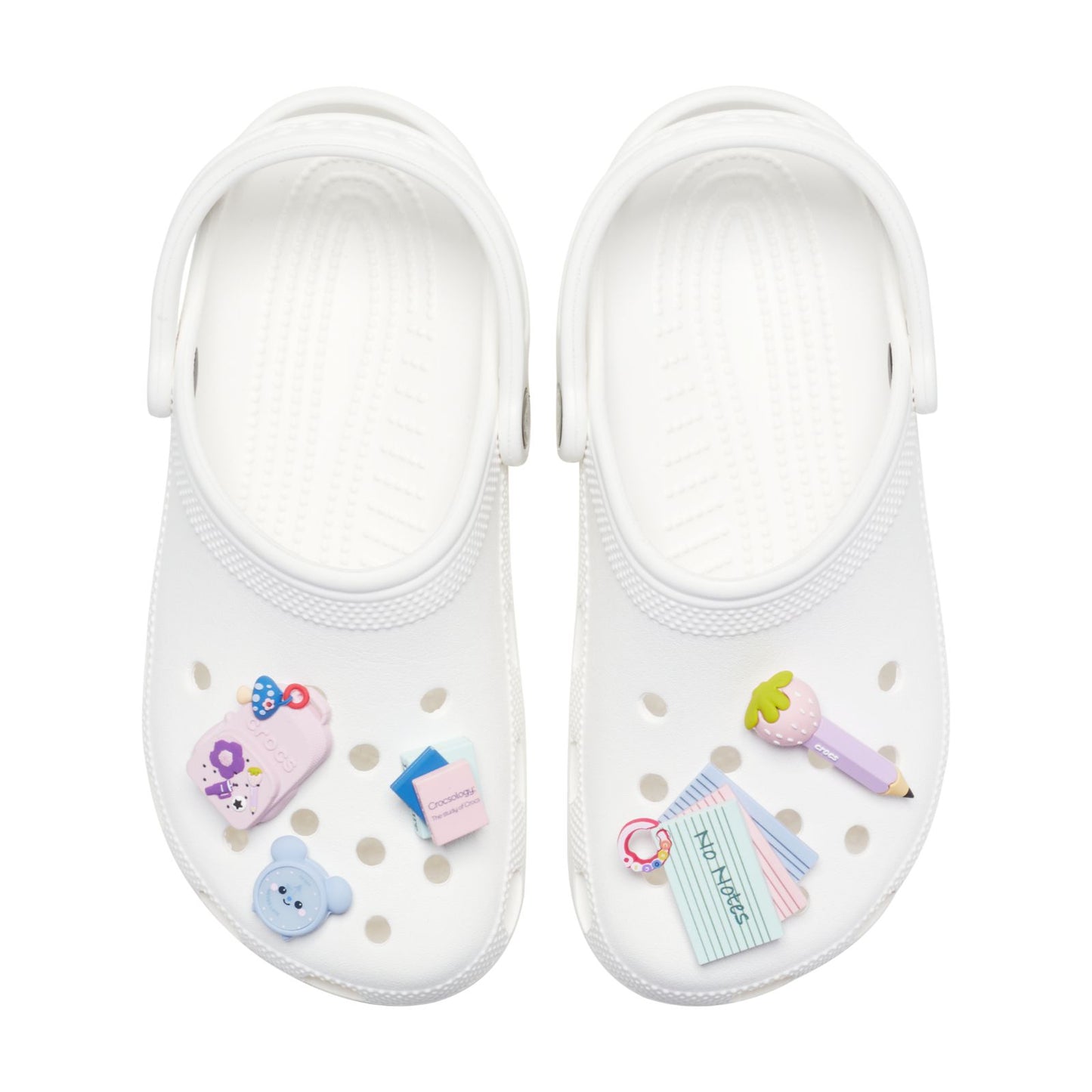 Girly Back To School 5 Pack Unisex Multi Jibbitz