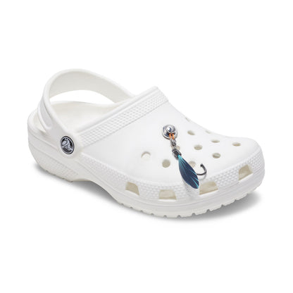 Black Fly Fishing Fly Unisex Multi Jibbitz