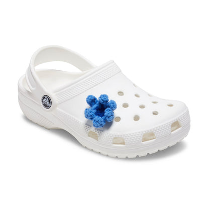 Blue Crochet Flower Unisex Multi Jibbitz