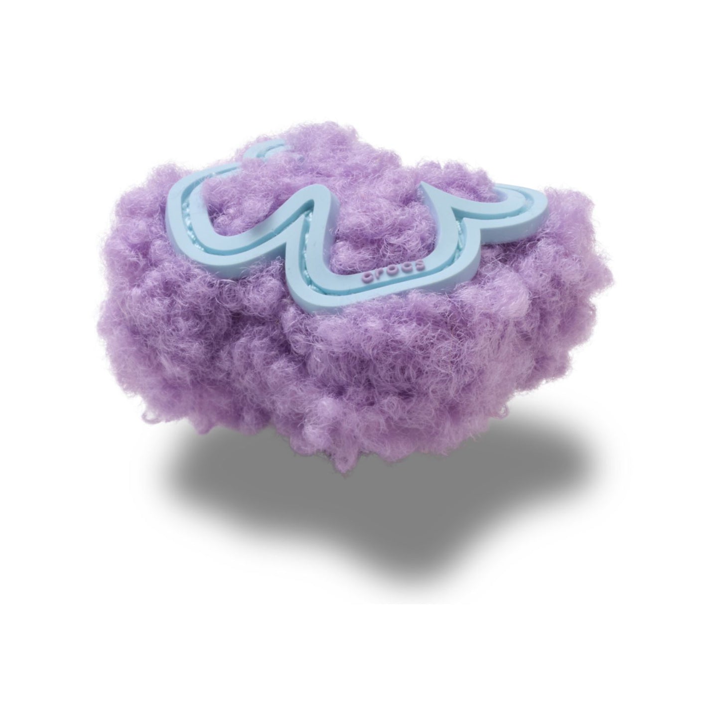 Plush Purple Butterfly Unisex Multi Jibbitz