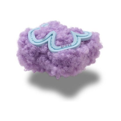 Plush Purple Butterfly Unisex Multi Jibbitz