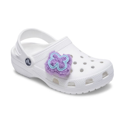 Plush Purple Butterfly Unisex Multi Jibbitz