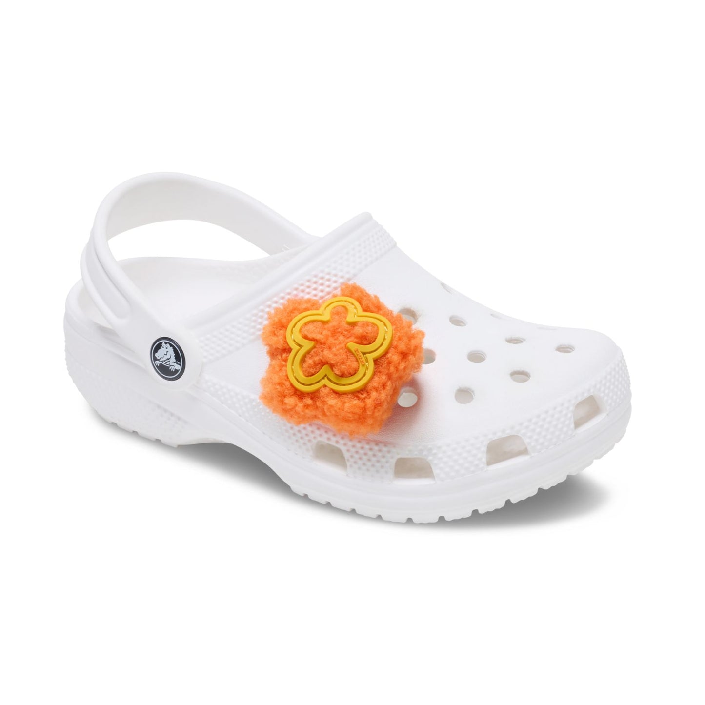 Plush Orange Daisy Unisex Multi Jibbitz