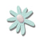 Blue Crafted Daisy Unisex Multi Jibbitz