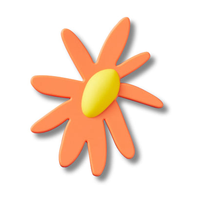 Orange Crafted Daisy Unisex Multi Jibbitz