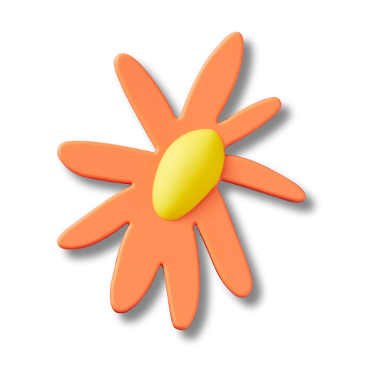 Orange Crafted Daisy Unisex Multi Jibbitz