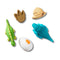 3d Dinosaur Adventure 5 Pack Unisex Multi Jibbitz