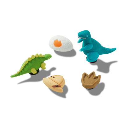 3d Dinosaur Adventure 5 Pack Unisex Multi Jibbitz