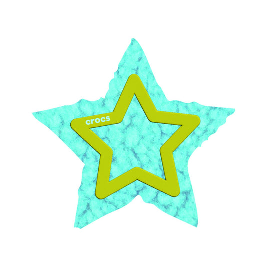Plush Blue Star Unisex Multi Jibbitz
