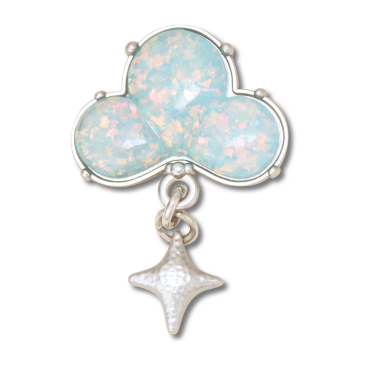 Opalescent Meta Dangle Jibbitz
