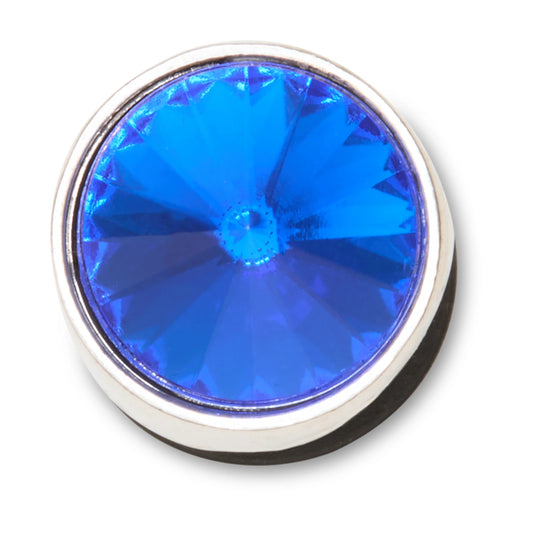 Silver Blue Stud Jibbitz