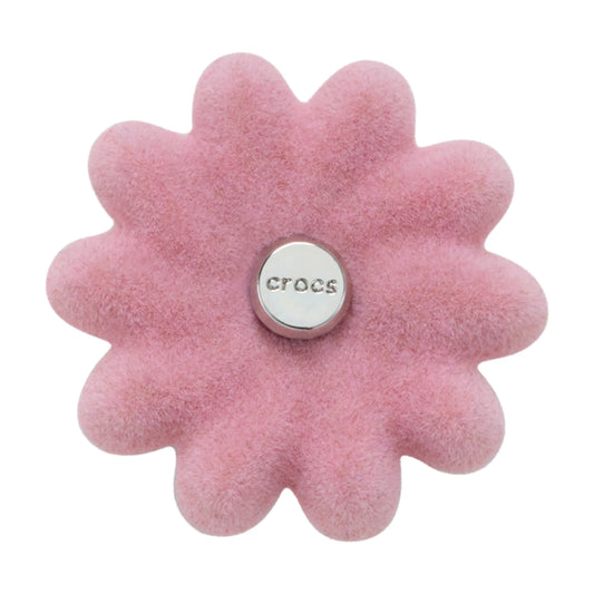 Pink Velvet Flower Jibbitz