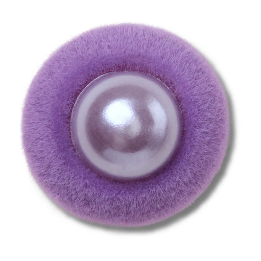 Purple Velvet Smt Pearl Jibbitz