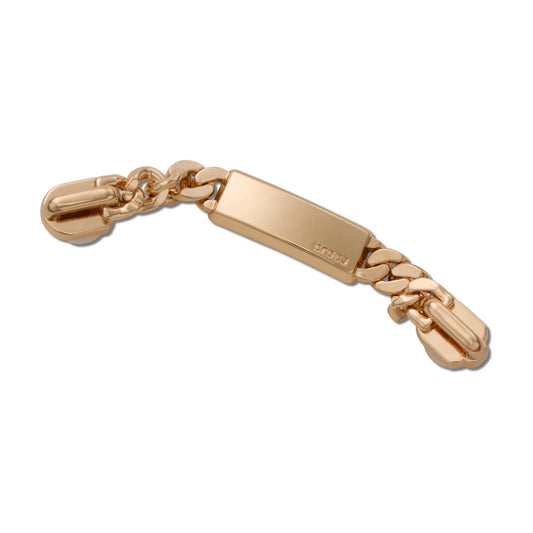 Gold Tag Chain Jibbitz
