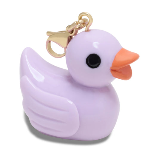 Purple Rubber Duck Charm Jibbitz