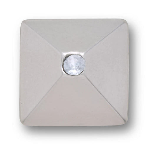 Dark Silver Pyramid Stud Jibbitz