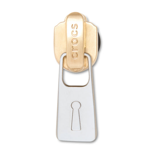 Gold And Silver Zipper Jibbitz