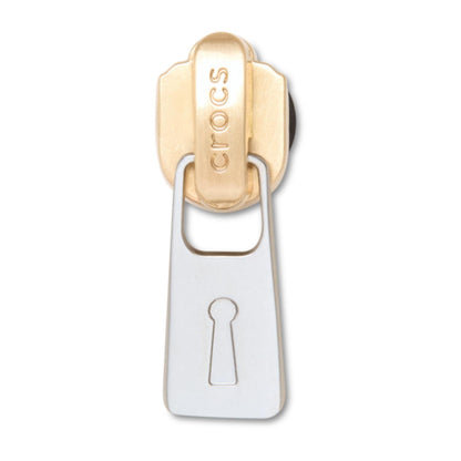 Gold And Silver Zipper Jibbitz