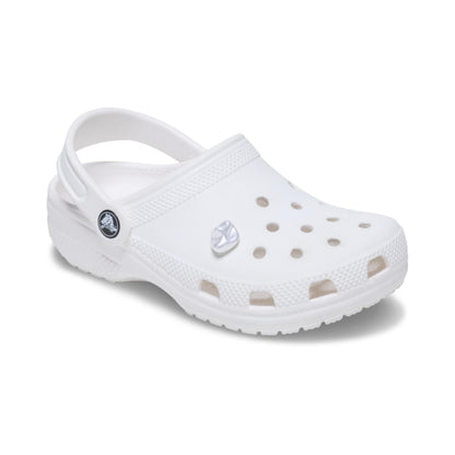 White Square Baroque Pearl Jibbitz