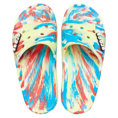 Classic Crocs Marbled Slide